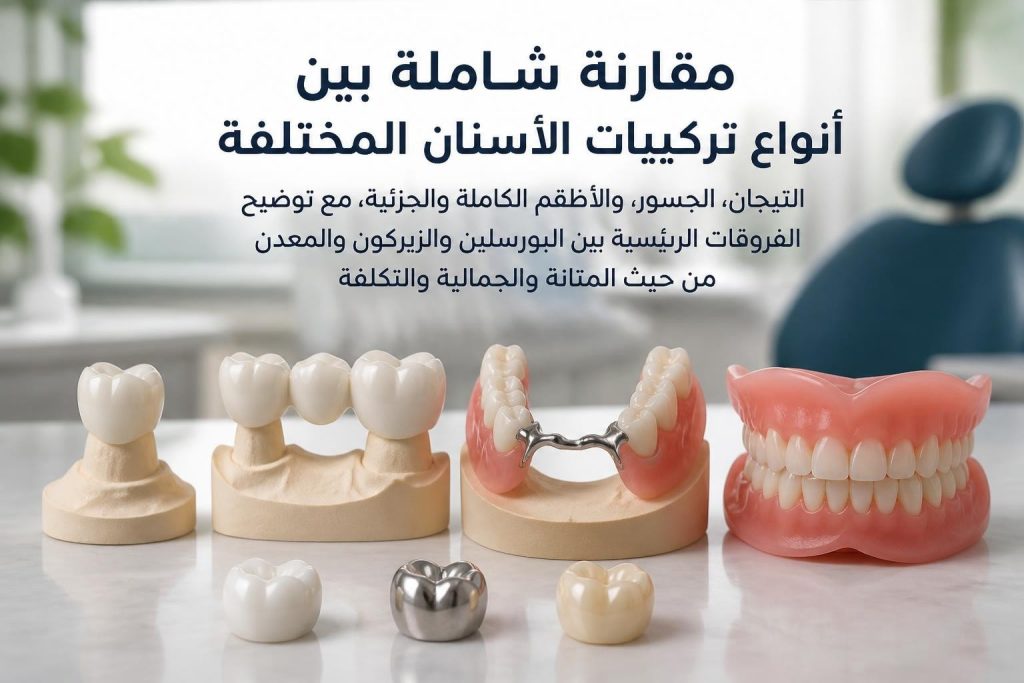 تركيبة الاسنان: الدليل الشامل للاختيار والعناية 2026