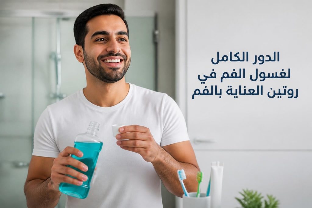 مضمضة الأسنان: دليلك الشامل للاستخدام الأمثل 2026